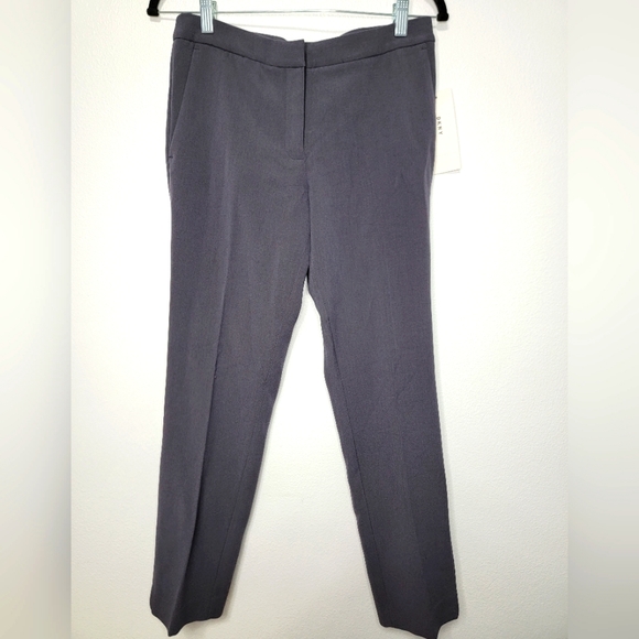 DKNY Suit Straight Pants Leg Women's Gray Steel Size 8 Bussines WorkCondition - Picture 1 of 7
